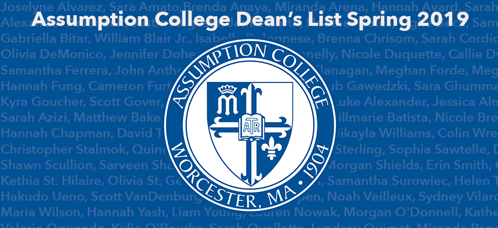 Recognizing Academic Excellence: Students Named to 亚洲博彩网站’s Spring 2019 Dean's List