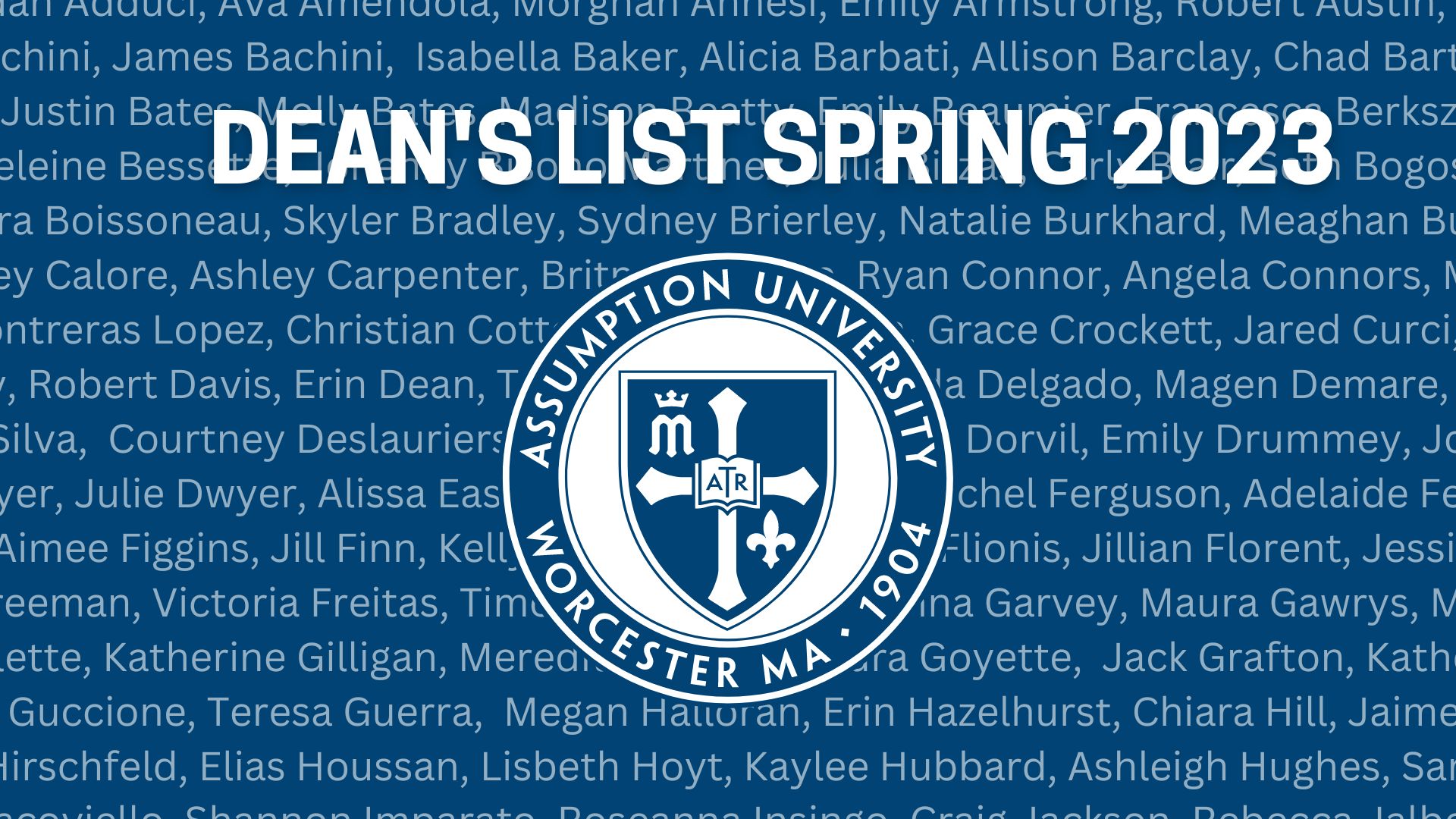 亚洲博彩网站 Students Recognized for Academic Excellence with the Spring 2023 Dean's List