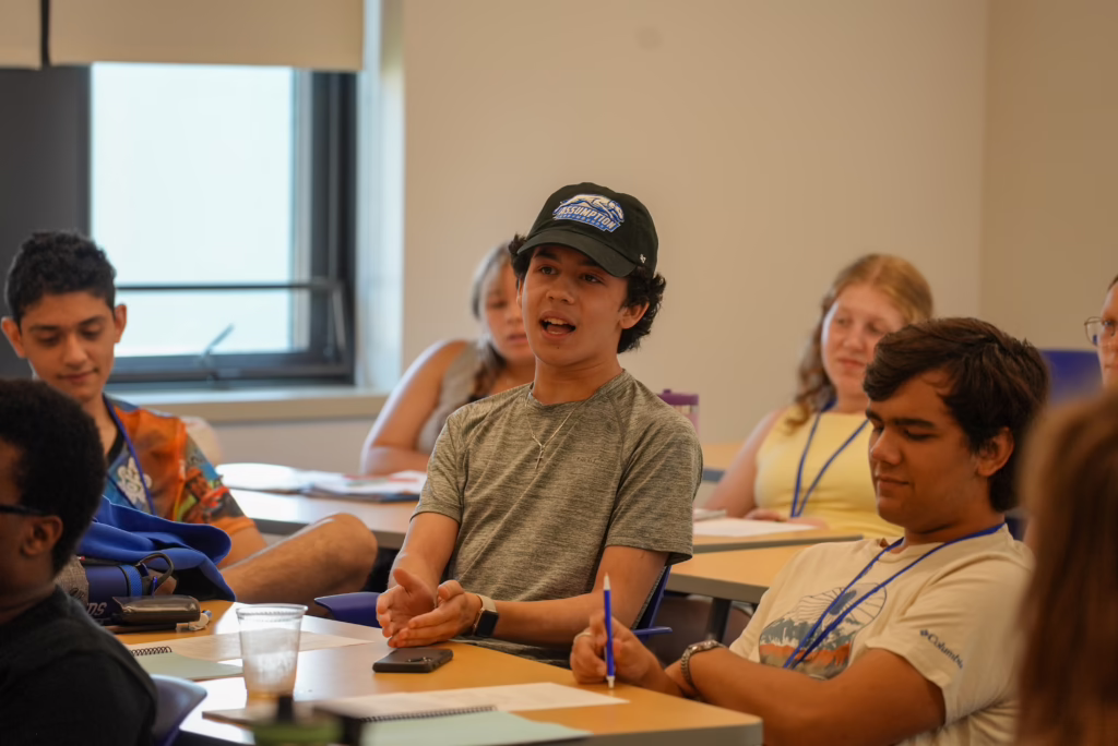 Students participate in the 2025 CTEQ summer camp.