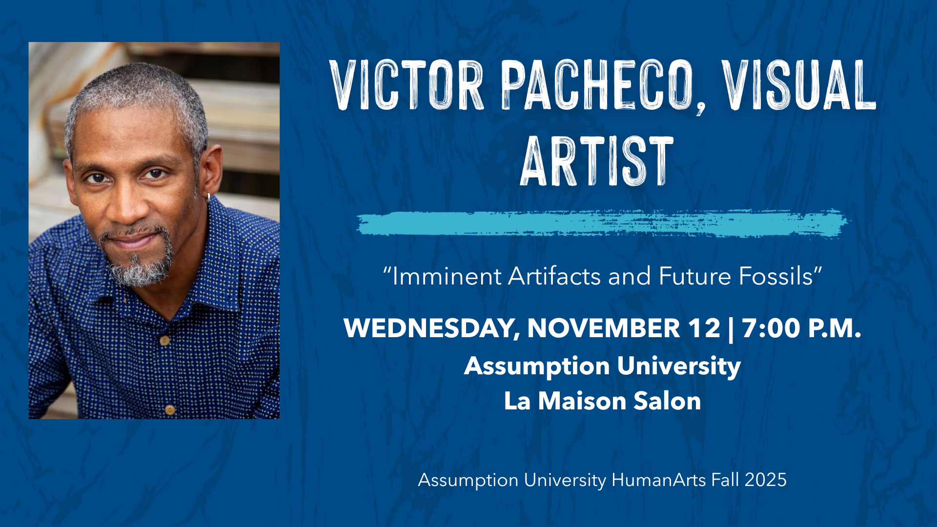 Victor Pacheco, Visual Artist graphic